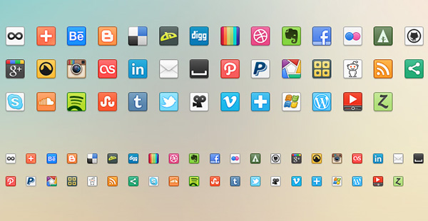 41 Social Media Icons