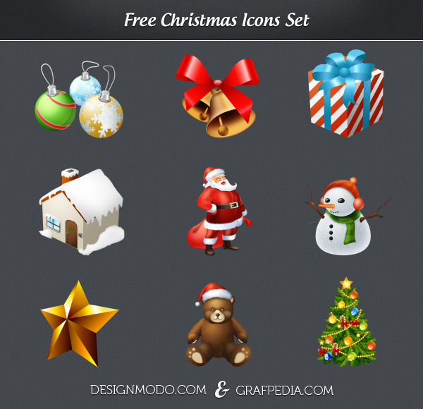 Christmas Icons Set