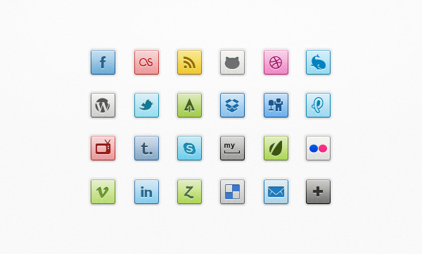 Super Social Media Icons