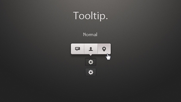 Tooltip iOS App UI