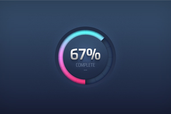 Round Progress Meter