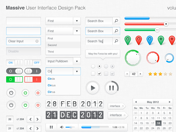 Massive UI Design Pack