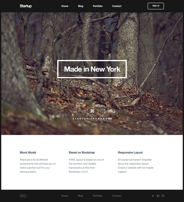 Logistic Website Template